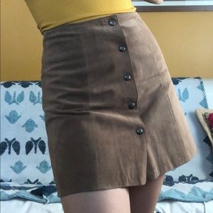 VTG - Suede Mini Skirt